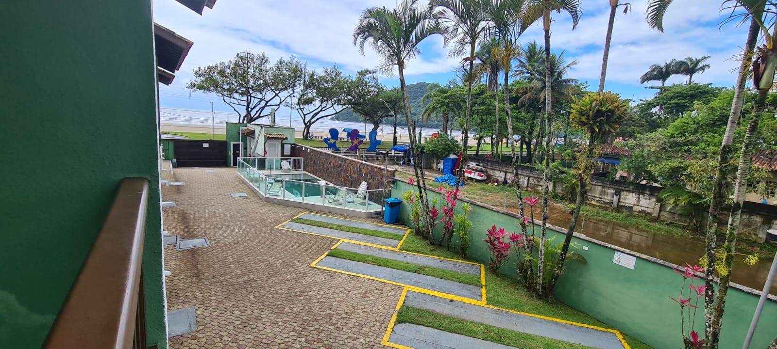 Villagio em frente ao mar - Centro de Bertioga
